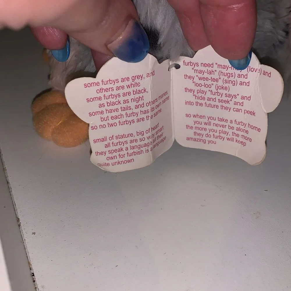 Furby vintage by tiger nwt 1998 - Picture 8 of 12